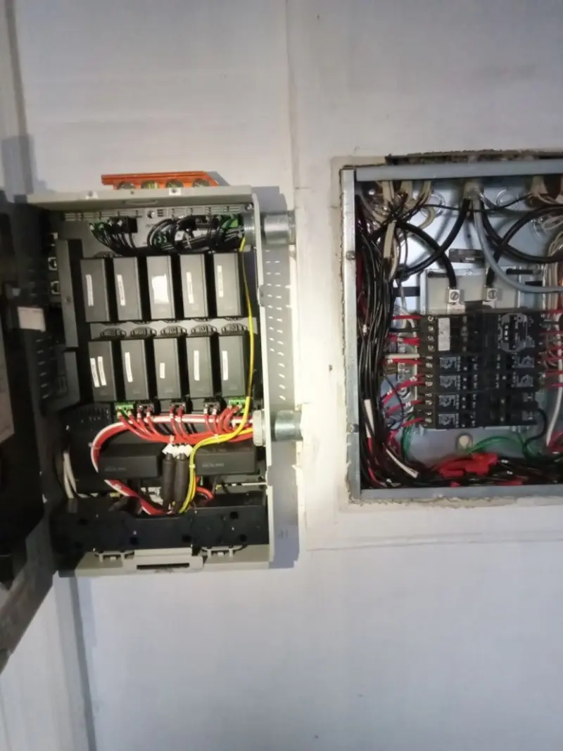 Electrical panel upgrade completed for Carbon Monoxide Detector Installation in Lima